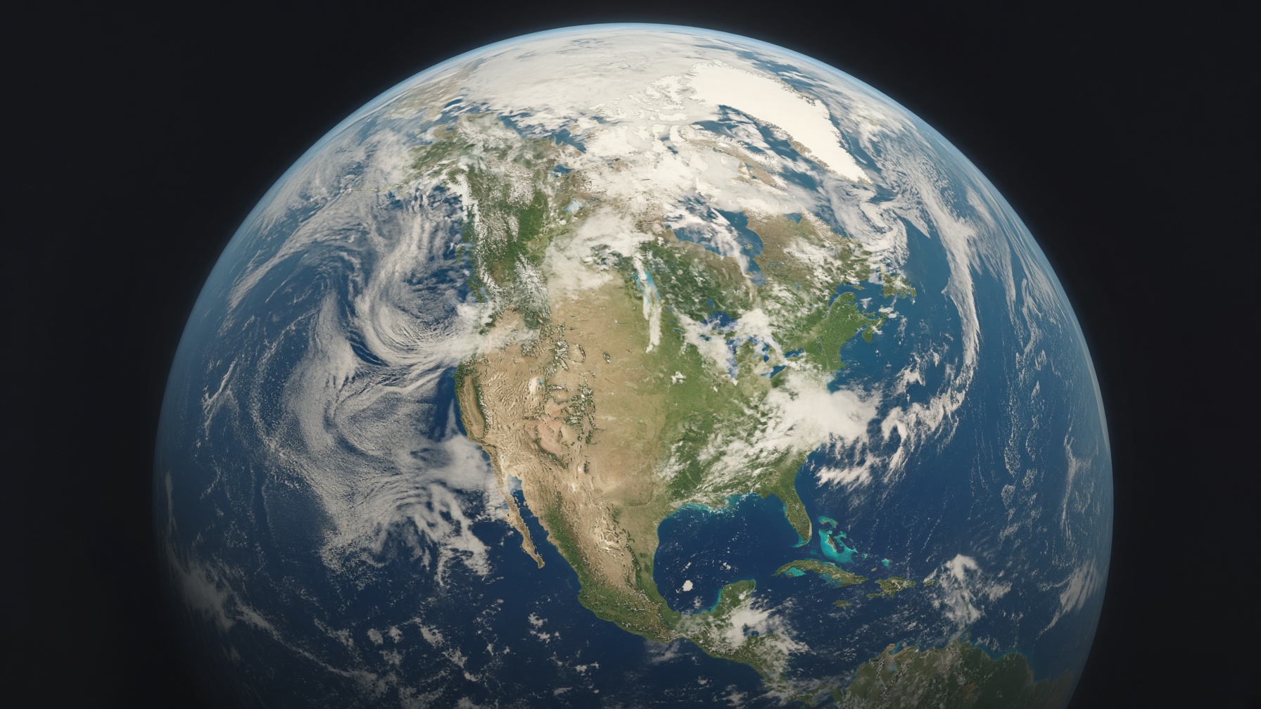 Earth from orbit